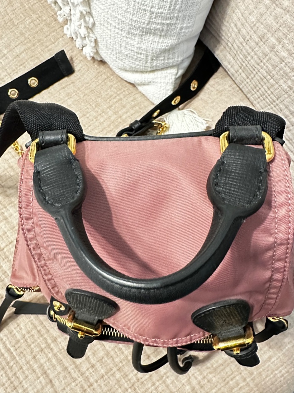 Burberry Nylon Rucksack Pink | NWT - Picture 14 of 17